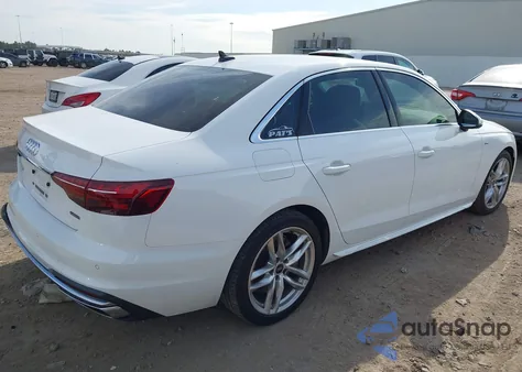 2022 Audi A4 Premium Plus 45 Tfsi S Line Quattro S Tronic из США, поврежденный, VIN WAUEAAF43NN012105